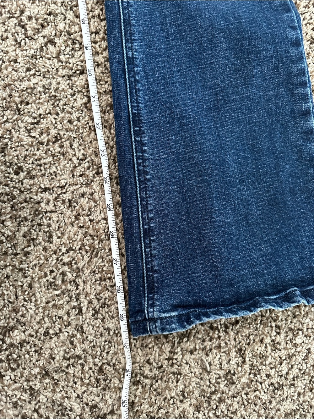 KanCan Dark Navy High-Waist Sailor Style Flare Jeans - Picture 8 of 9